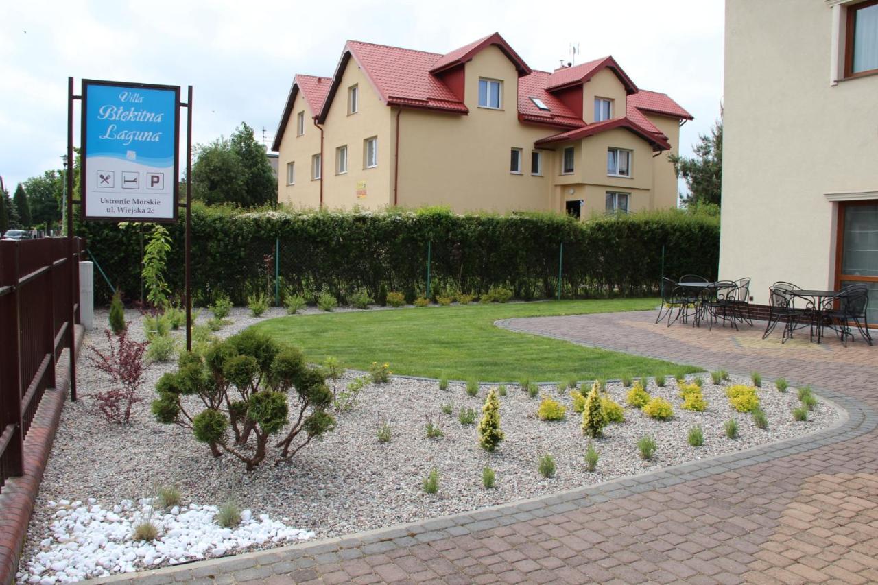 Villa Blekitna Laguna 尤斯托尼莫斯基 外观 照片